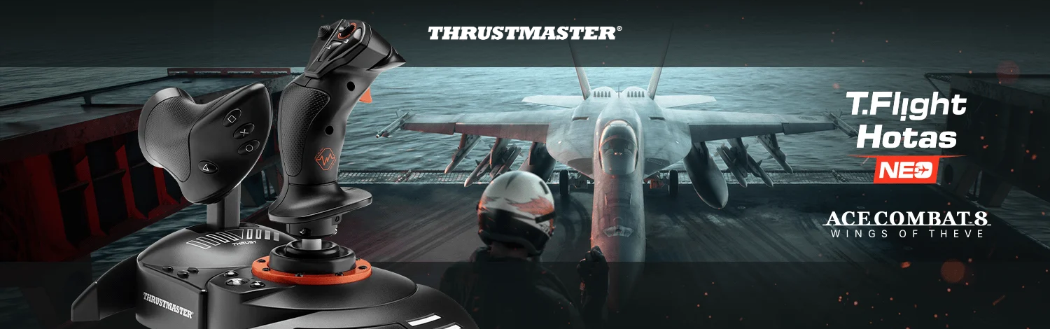 Thrustmaster T Flight Hotas Ace Combat Banner Desktop